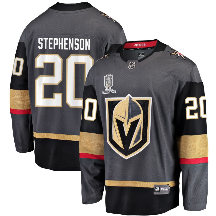 Chandler Stephenson  Vegas Golden Knights Fanatics Branded 2023 Stanley Cup Champions Alternate Breakaway Jersey - Black