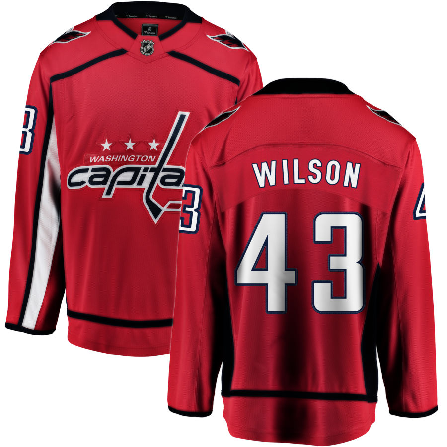 Tom Wilson Washington Capitals Fanatics Branded Home Breakaway Jersey - Red