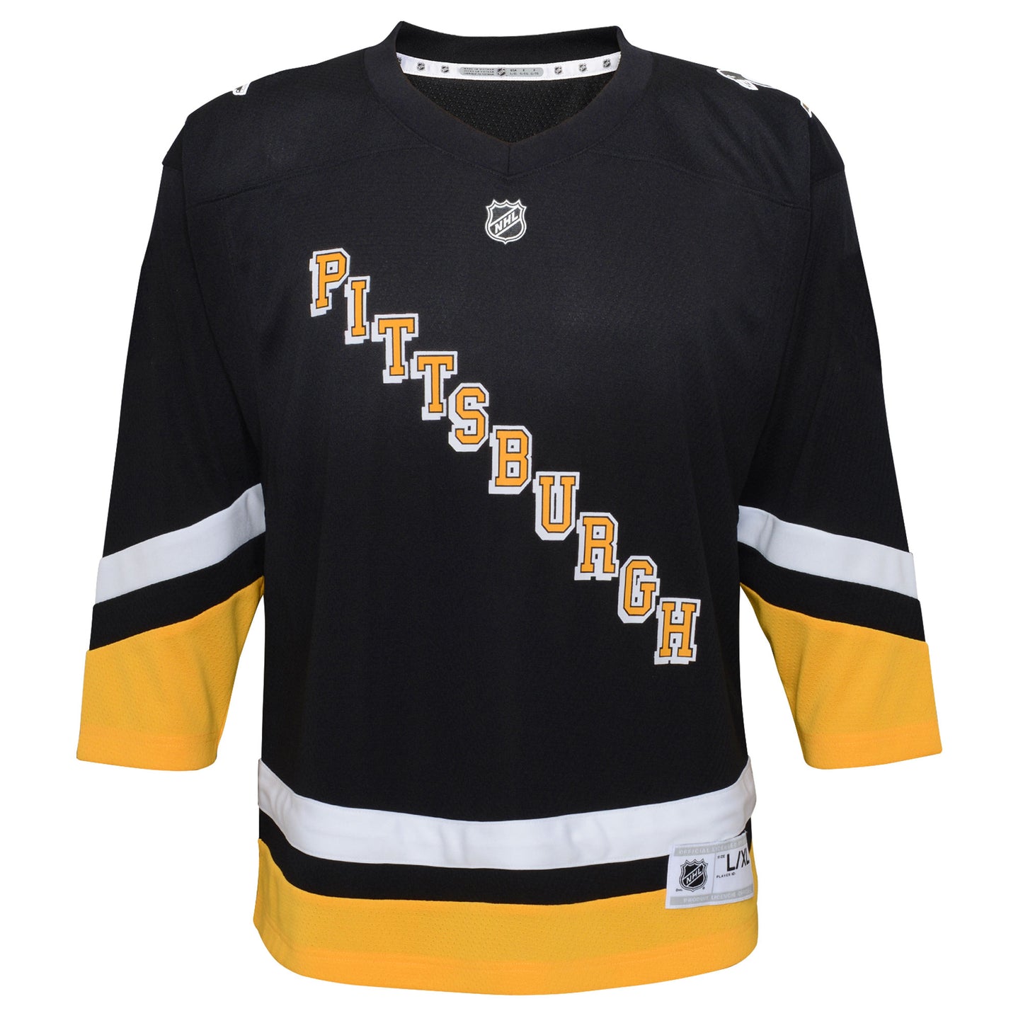 Pittsburgh Penguins Preschool 2021/22 Alternate Replica Jersey - Black